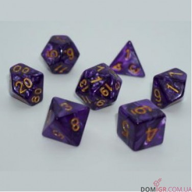 Набор кубиков - Pearl 7 Dice Set (в ассортименте)